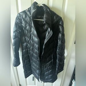 Calvin Klein Packable Down Puffer Coat black